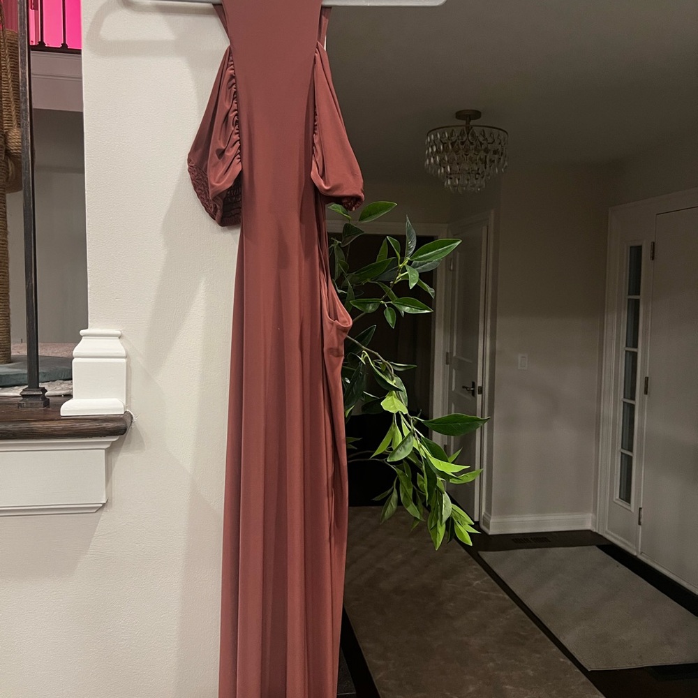 Elegant Mauve Dress